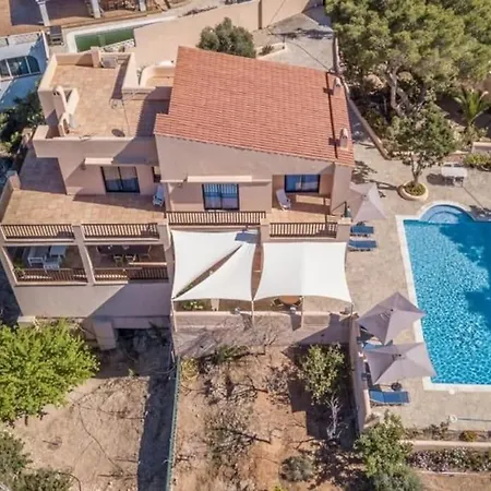 Сasa de vacaciones Casa En Cala Vadella Con Piscina Y Vistas Al Mar San José