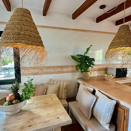 Сasa de vacaciones Casa En Cala Vadella Con Piscina Y Vistas Al Mar San José